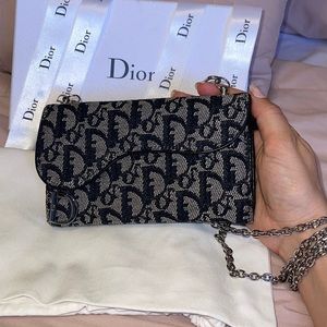 Christian Dior Mini Saddle WOC